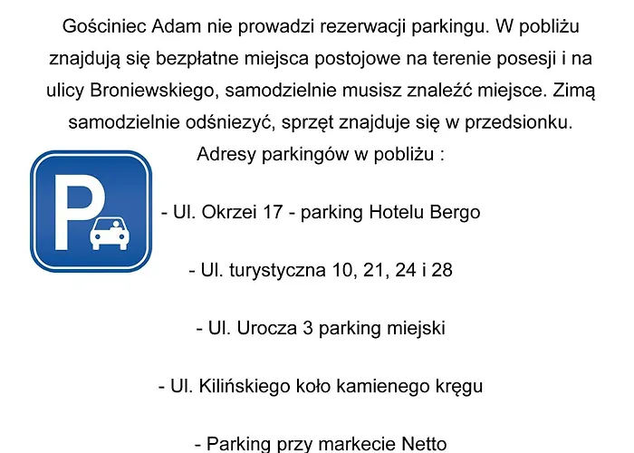 Pensionat Gosciniec Adam